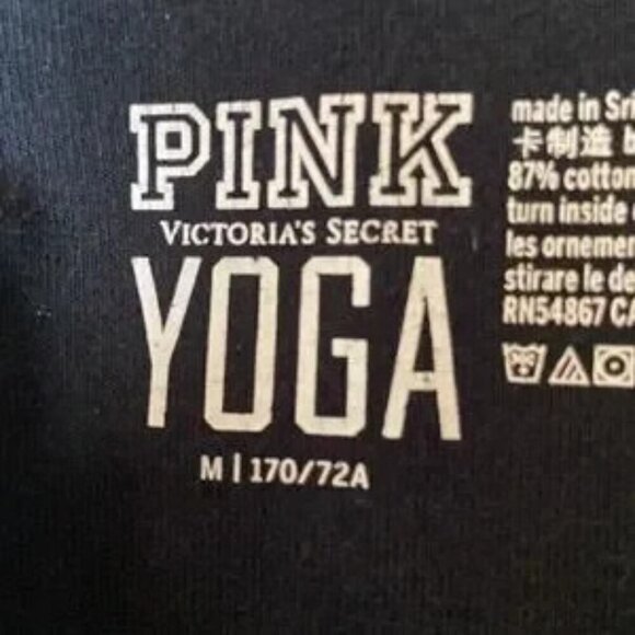 🩷 PINK Victoria’s Secret Bling Leggings Black White and Gold Sequins Medium - Picture 9 of 11